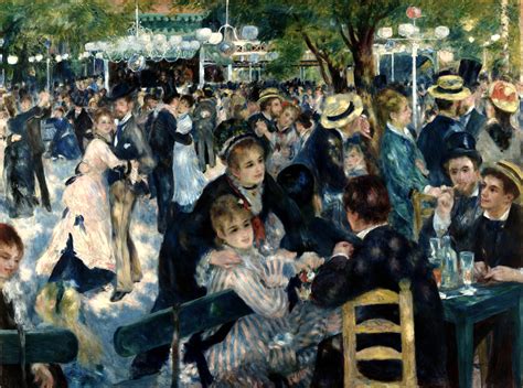 Arte E Artistas O Baile No Moulin De La Galette Auguste Renoir