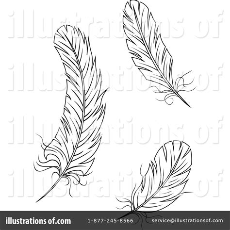 Feather Clipart 1151016 Illustration By Vector Tradition Sm