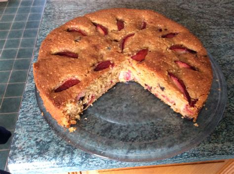 Plum Hazelnut And Chocolate Cake This Is A BBC Good Food Recipe By