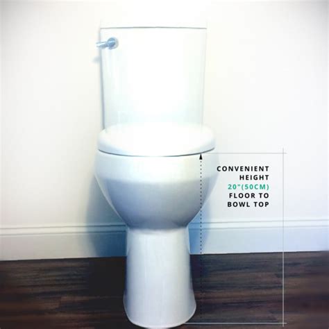 20 Inch Height Extra Taller Toilet Bowl Than Ada And Comfort Height