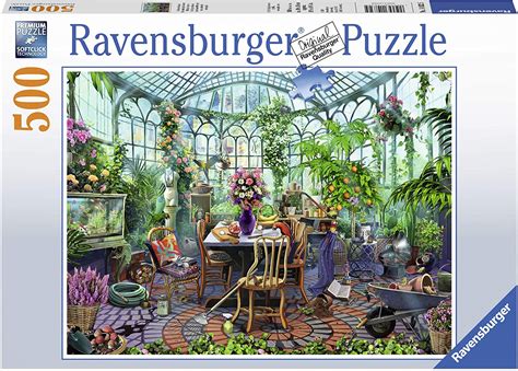 Ravensburger Greenhouse Morning 500 Piece Puzzle The Puzzle Collections