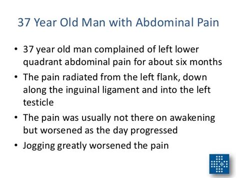 Lower Left Abdominal Pain In Men Ovulation Symptoms