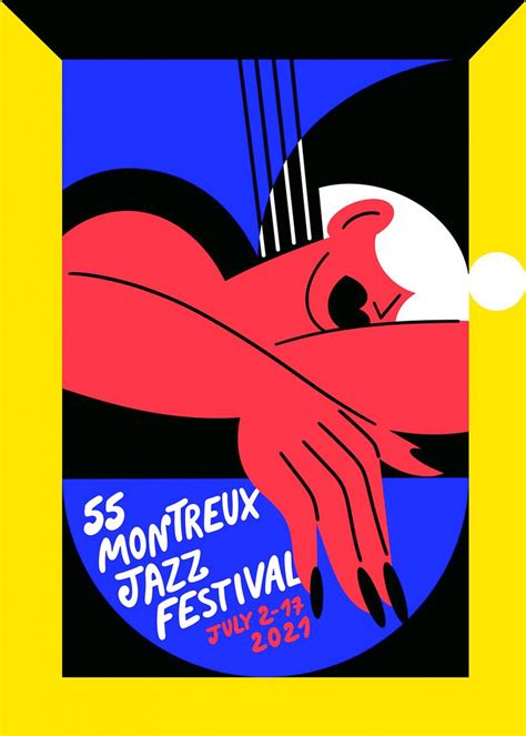 The montreux jazz festival takes place for two weeks every summer in switzerland, on the shores of lake geneva. L'affiche du Montreux Jazz Festival 2021