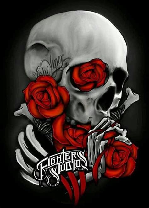 Pin By Chuck Zimmerman On Skulls Skulls And Roses Skull Art Skull