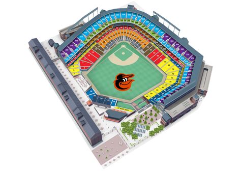 Oriole Park At Camden Yards Seating Map Baltimore Orioles