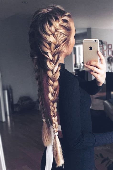 Perfect How To Add Hair To Two French Braids Trend This Years
