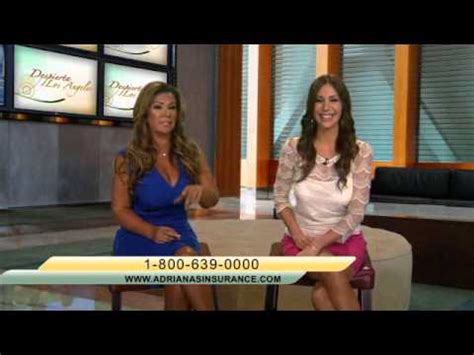 Maybe you would like to learn more about one of these? Adriana Gallardo CEO de Adriana's Insurance en Despierta Los Angeles - YouTube