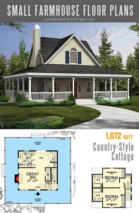 Small Farmhouse Plans For Building A Home Of Your Dreams Craft Mart