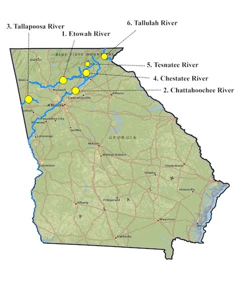 6 Rivers In Georgia Where You Can Find Gold