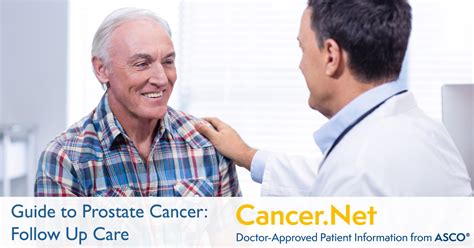Prostate Cancer Follow Up Care Cancer Net