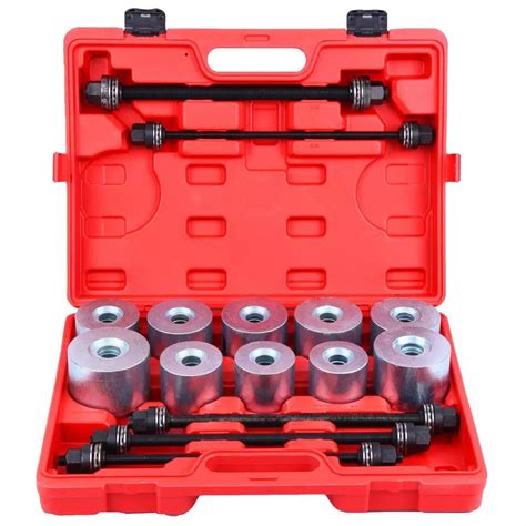 27pcs Universal Press And Pull Sleeve Kit Bush Bearing Removal Insertion