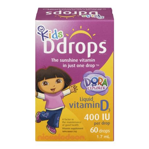 1 capsule contains 10,000 iu of vitamin d3 price: Buy Ddrops Kids in Canada - Free Shipping | HealthSnap.ca