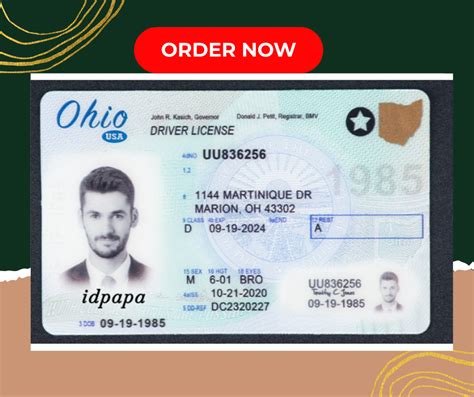 Discover Idpapas Best Ohio Fake Id For Authenticity And Security