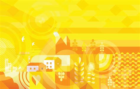 Abstract City Landscape Composition 2530997 Vector Art At Vecteezy