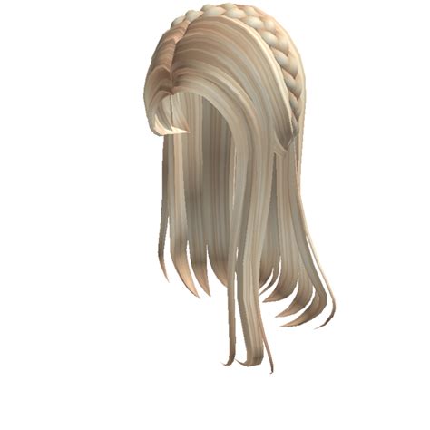 Straight Blonde Hair Roblox Code