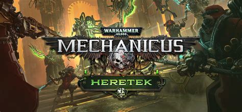 Warhammer 40k, obviously, clearing a necron tomb on a planet. Warhammer 40K: Mechanicus Gets Controller Support + Heretek Bundle - Bell of Lost Souls