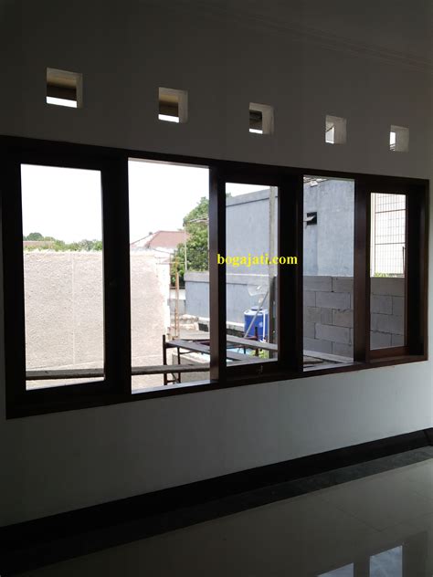 Kusen dan Jendela Kaca Kayu Kamper Samarinda Oven | PK.BOGA JATI