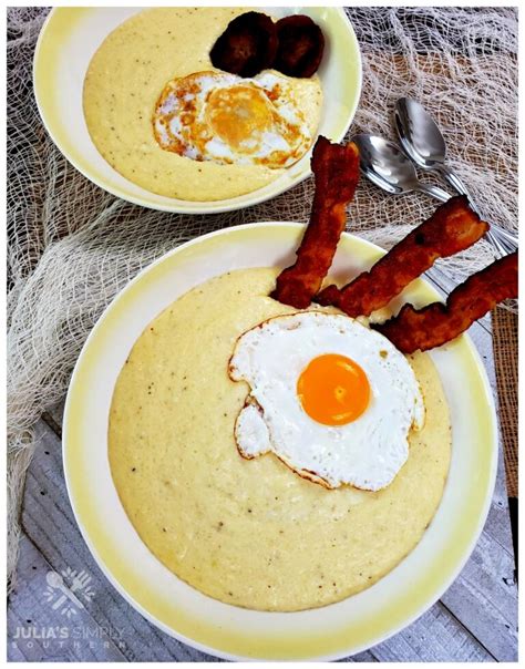 Cheddar Cheese Grits Breakfast Bowls Julias Simply Southern