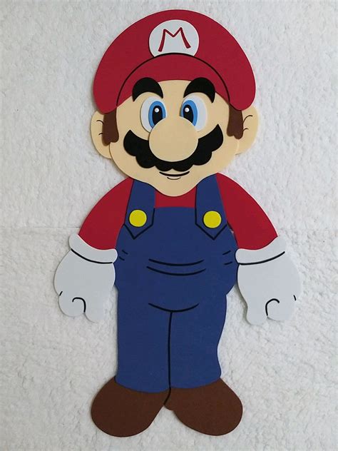 Kit 4 Personagens Mario Bros Em Eva 40 Cm No Elo7 Kriativa