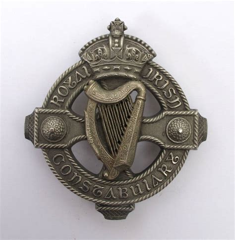 Royal Irish Constabulary District Inspector Cross Belt Plate At Whyte