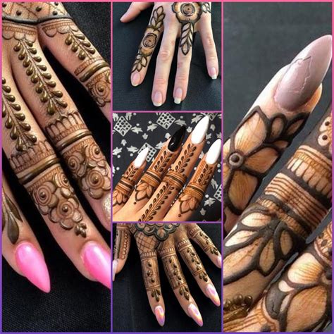 New Eid Finger Mehndi Designs 2020 Beautiful Easy Styles For Girls