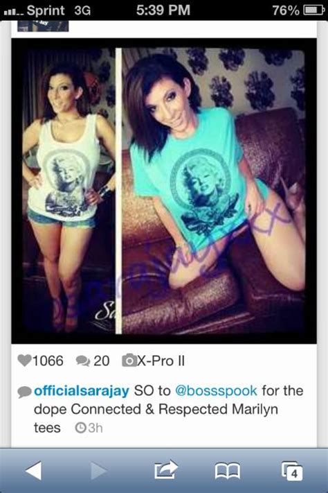 boss spook on twitter fa harra s o to adult film actress sara jay for supporting candr clothing