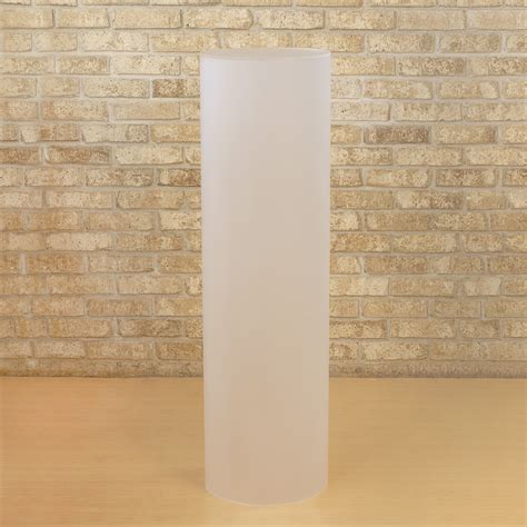 Round Frosted Acrylic Display Pedestal Buy Acrylic Displays Shop
