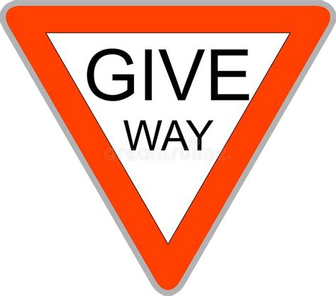 Give Way Signage