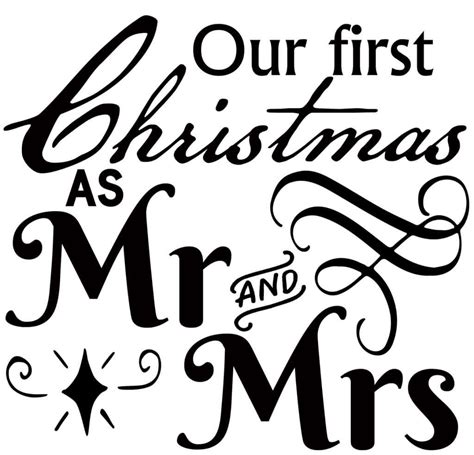 Married Christmas Svg Christmas Svg Svg Files For Cricut First Christmas Mr And Etsy Find