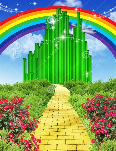 The Emerald City Wizard Of Oz Musical Wizard Of Oz Decor Wizard Of Oz