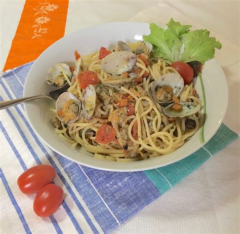 415 4,3 torta della nonna. PASTA VONGOLE E POMODORINI - Una Pigra in Cucina