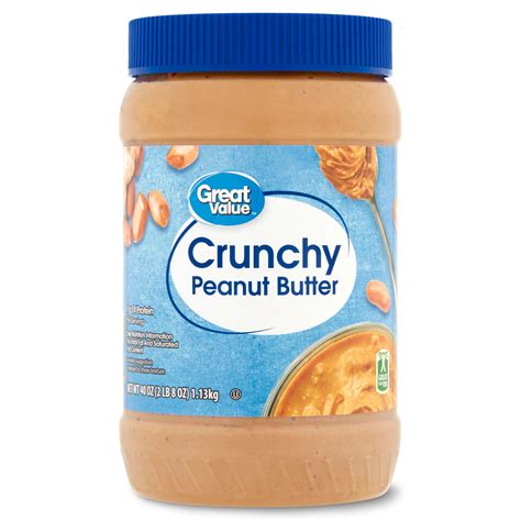 Great Value Crunchy Peanut Butter 40 Oz