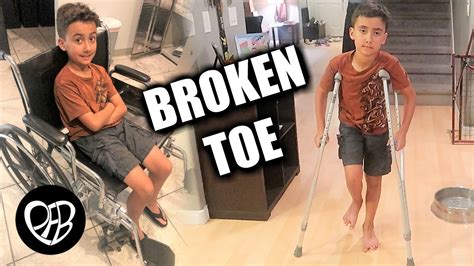 Broken Toe Crutches