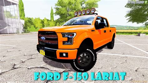 Ford F 150 Lariat 2015 V10 For Fs 17 Simulator Mods Ets2 Ats