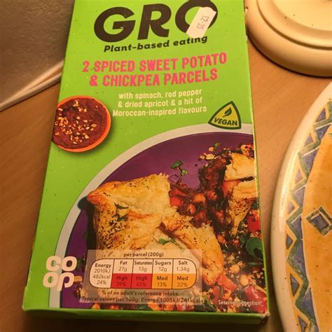 Gro 2 Spiced Sweet Potato And Chickpea Parcels Reviews Abillion
