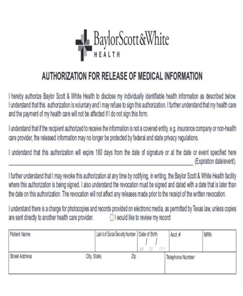 FREE 9+ Sample Insurance Release Forms in MS Word | PDF