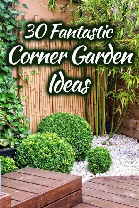 The smaller size also offers much less maintenance. 30 Fantastic Corner Garden Ideas [Photo Inspiration ...