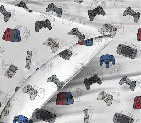 Gamer Glow In The Dark Comforter Set Madison Mackenzie Home