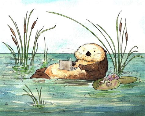 Otter Art Otter