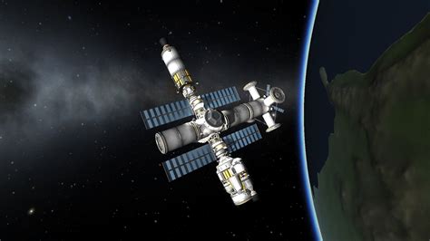 A Space Station Kerbal Space Program Space Program Space Station