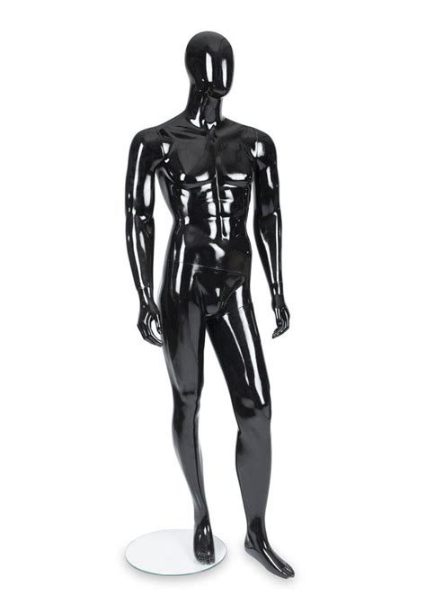 Sewing Rpma 1 Rp Adult Male Abstract Mannequin Shiny White Home Dress Forms