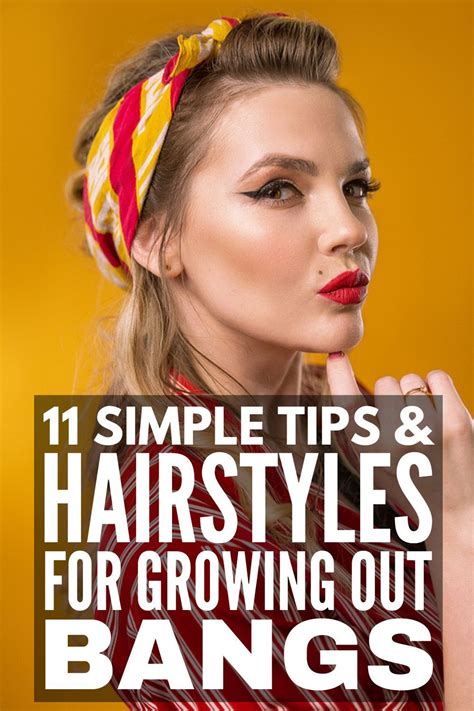How To Grow Out Your Bangs And Still Look Stylish 11 Tips And Hairstyles