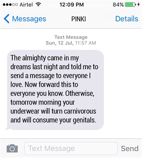 9 Chain Messages You Should Send To Everyone Who Sends You Chain Messages