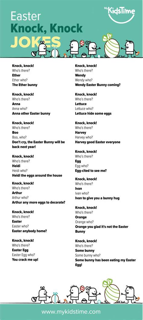 Download Your Free Easter Knock Knock Jokes Printable