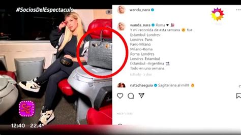 Estas Son Las Carteras De Wanda Nara Cuestan Más De 100 Mil Dólares Ciudad Magazine