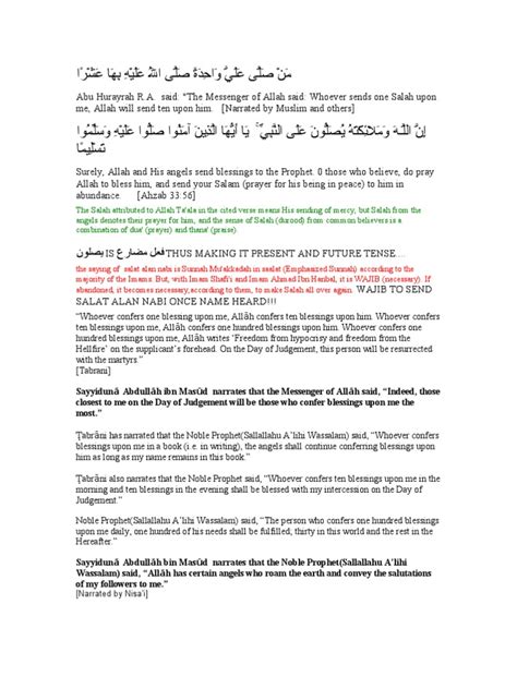 Virtues Of Salat Alan Nabi Prophets And Messengers In Islam