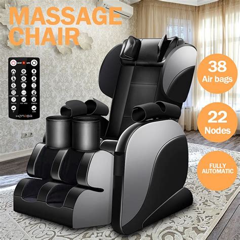 Full Body Massager Neck Shoulder Back Leg Massage Chair Electric Zero Gravity W Heat Crazy Sales
