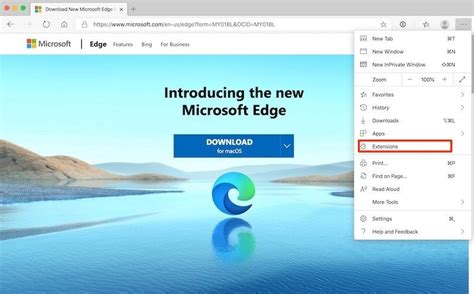 How To Install And Use Extensions In The New Microsoft Edge Idm
