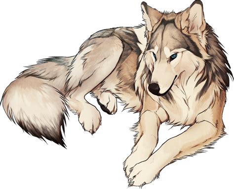 Anime Easy Mythical Cute Animal Wolf Drawings ~ Drawing Easy
