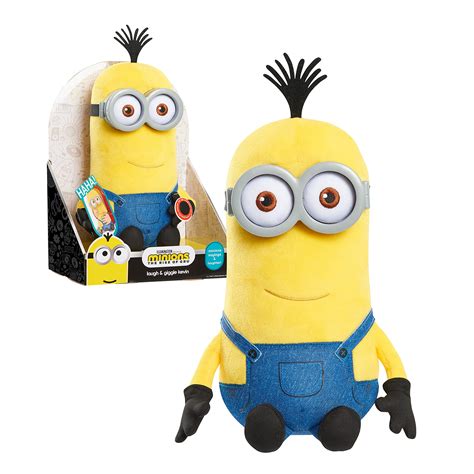 Buy Illumination S Minions The Rise Of Gru Laugh And Giggle Kevin Plush By Just Play Online At